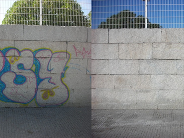 Remoção de Graffitis