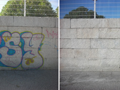 Remoção de Graffitis